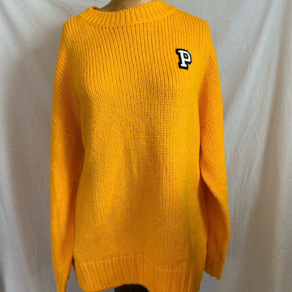 PINK Victoria Secret knitted boyfriend sweater NWT - Picture 4 of 9